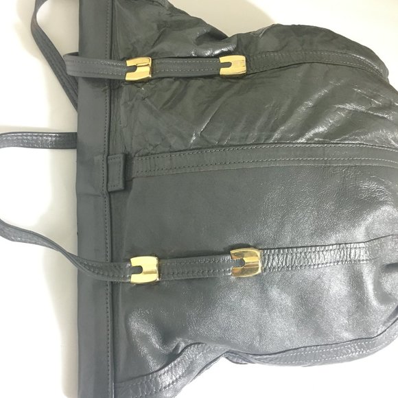 Vintage Grey Handbag Purse - Picture 7 of 9